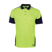 JB's HI VIS Contrast Piping Polo